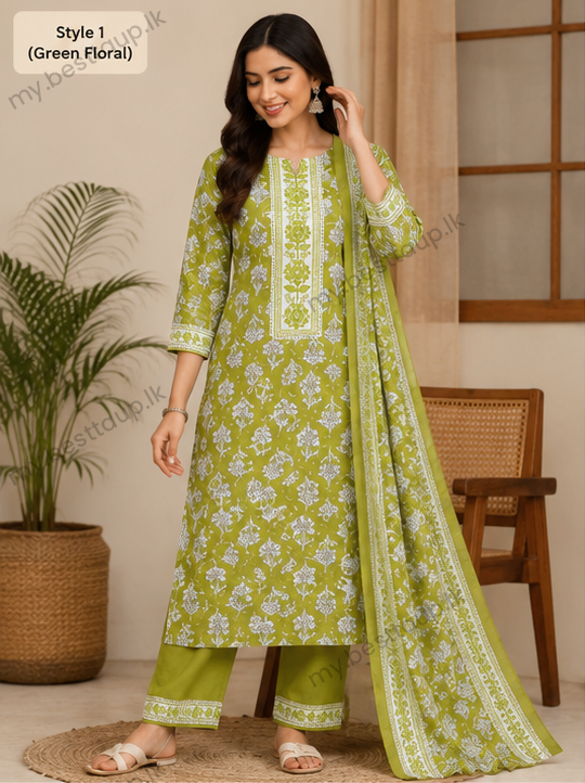 Pure India Cotton Collection
Premium Indian printed cotton dress material with soft breathable fabric, suitable for daily wear and festive wear. - Image 3